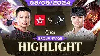 HIGHLIGHT: 1S vs BSS - PHONG ĐỘ BÁO ĐỘNG | VÒNG BẢNG GĐ1 - ĐTDV MÙA ĐÔNG 2024 (NGÀY 08/09)