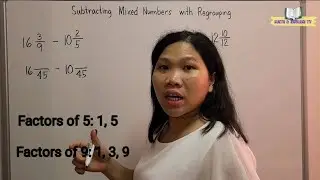 Subtracting Mixed Numbers with Regrouping