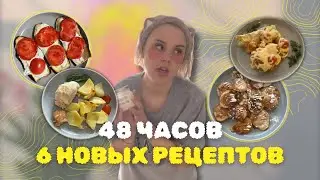 48 часов питаюсь по НОВЫМ РЕЦЕПТАМ🍽️