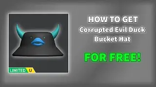 How To Get Corrupted Evil Duck Bucket Hat FOR FREE In Roblox (Free UGC Limited Tutorial)