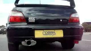 Subaru Impreza Trackday Performance Exhaust System by Cobra Sport.com