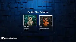 🚨You can't miss this interesting chat about the future at NodeOps Network!