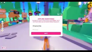 Day 1 of trying to get donated in pls donate.