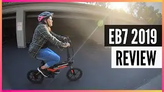 Swagtron EB7 Electric Bike Review - First Impression Foldable Bike 2019 - The Amateur YouTuber