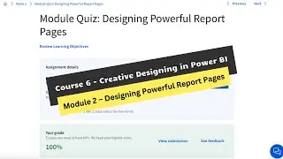 creative designing in power bi coursera week 2 answers || theanswershome
