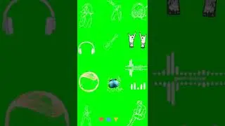 Green screen effects audio spectrum /new green screen line audio screen /green screen status 