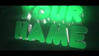 FREE Chill Sync Green Intro ; C4D AE Template