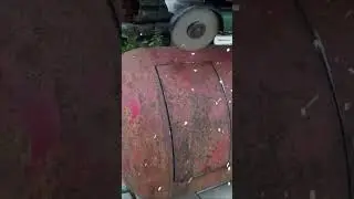Печка для сжигания мусора. Процесс изготовления