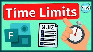 How to Set a Timer in Microsoft Forms | Timed Quiz and Survey