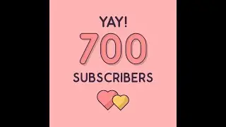 Here it is guys 700 Subscribers Special We did it Let's Goooo!!!