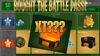 Tanki Online | Bought The Battle Pass & Opening Some Containers!