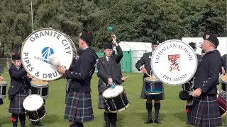 Barnyards of Dalgety played by Lathallan School Pipe Band during 2023 Ballater Highland Games