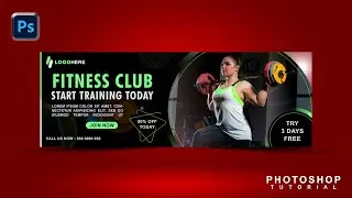 Professional Website Banner Design - Adobe Photoshop Tutorial