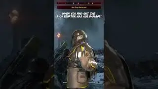 When You Find Out the R-36 Eruptor Has AOE Damage #helldivers2 #helldivers2gameplay