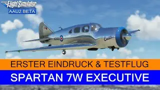 Spartan 7W Executive - Erster Eindruck & Testflug ★ MSFS 2020