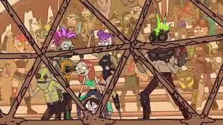 Rick and Morty Design Sneak Peek Wasteland Season 3 Episode 2