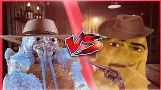 Gedagedigedagedo meme Vs blue lobster jumpscare