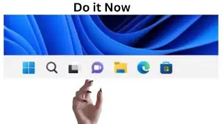 You should hide your Taskbar