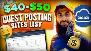 Sites List for Guest Posting - High Authority Backlinks - SAAS Sites