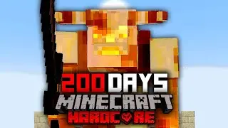 I Survived 200 Days in The Lord of The Rings in Minecraft Hardcore