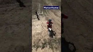Young Prodigy Conquers Epic Hill Climb on Dirt Bike! #motorcycle #rider #motocross #hillclimb
