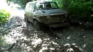 FJ cruiser и бездорожье