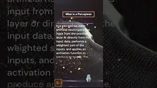 AI - What is a perceptron