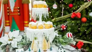 DIY Holiday Cake Stand - Home & Family