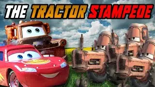 The tractor stampede