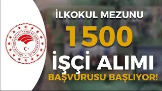 TARIM VE ORMAN BAKANLIĞI İŞKUR E-ŞUBE'DEN 1.500 İŞÇİ ALIM BAŞVURUSU NASIL YAPILIR? (13.02.2024)