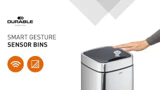 Durable Contactless Smart Gesture Sensor Bins
