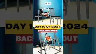DAY 16 OF 2024 || BACK WORKOUT (HOME vs GYM) || GAIN YOUR BACK WITH THIS! 