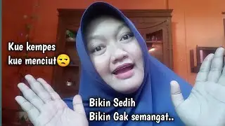 Kenapa Kue bolu Kempes dan menciut?.. Pasti Melakukan ini..