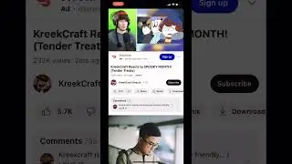 KREEKCRAFT CAUGHT IN 4K!!!!!!!!!!!!￼