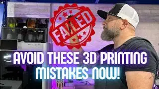 Top 3D Printing Mistakes Solved!