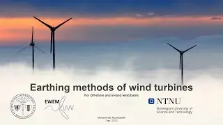 Earthing methods of wind turbines