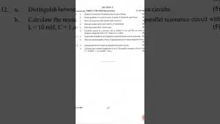 B.Sc-II Semester Physics Electricity and Magnetism QPaper| B.Sc-II Sem Electricity and Magnetism