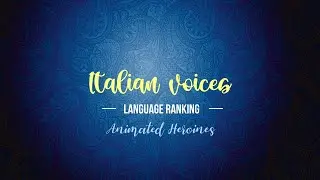 Non/Disney Heroines | Italian ranking (Italiano)