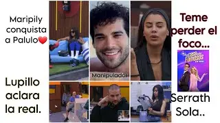 Así se levanto la casa de los famosos hoy.