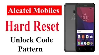 How to HARD RESET Alcatel One Touch(EASY METHOD) || Unlock Alcatel pixi 4 FREE