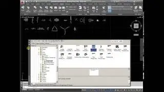 Library for electrical AutoCAD