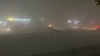 Нулевая видимость. Актобе. 7 февраля. Отменили занятия в городе!