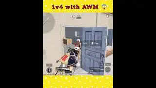 1v4 with AWM 😱