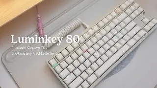 Luminkey80 : Stock but sounds modded | e-retro white | pre-built | review | sound tests.
