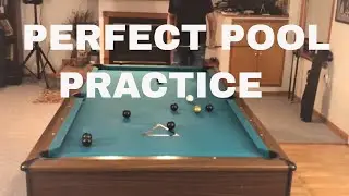 HOW TO PRACTICE YOUR POOL GAME FOR THE BEST RESULTS, IN THE SHORTEST TIME PERIOD - POOL LESSONS