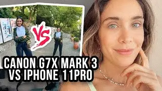 CANON G7X Mark 3 VS IPHONE 11PRO TEST | Photo and Video Differences