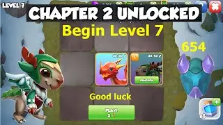 Chapter Two | Begin Level 7 Tyrant Grid Event-Dragon Mania legends | 654 Tyrant Talisman | DML