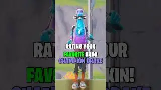 The NEW CHAMPION DRAKE SKIN in FORTNITE…