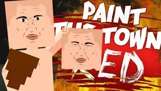 A NIGHT OF TRUE HORROR! - Best Workshop Levels - Paint The Town Red Gameplay
