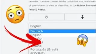 DON’T Change Your Language On Roblox😳
